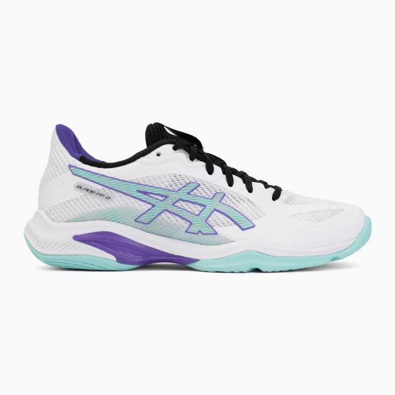 Dámske volejbalové topánky ASICS Blade FF 2 white/illuminate mint 2