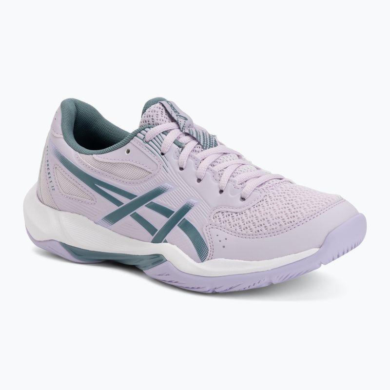 Dámske volejbalové topánky ASICS Gel-Rocket 12 dahlia/foggy teal