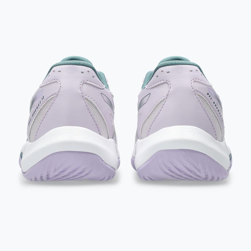 Dámske volejbalové topánky ASICS Gel-Rocket 12 dahlia/foggy teal 5