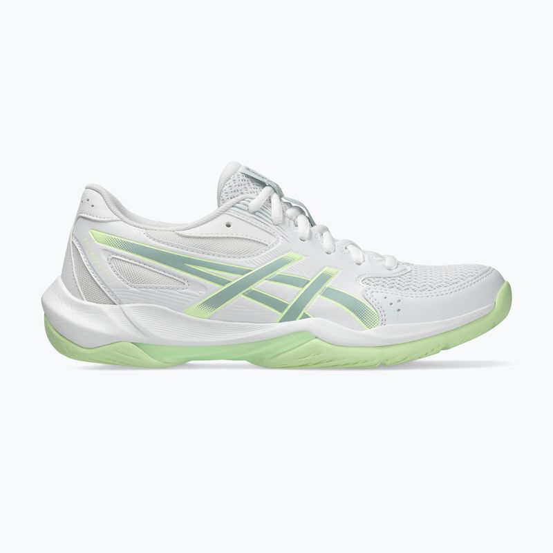 Dámske volejbalové topánky ASICS Gel-Rocket 12 white/ocean haze 2