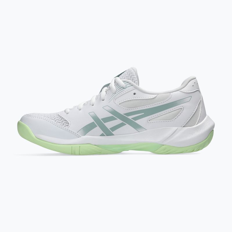 Dámske volejbalové topánky ASICS Gel-Rocket 12 white/ocean haze 3