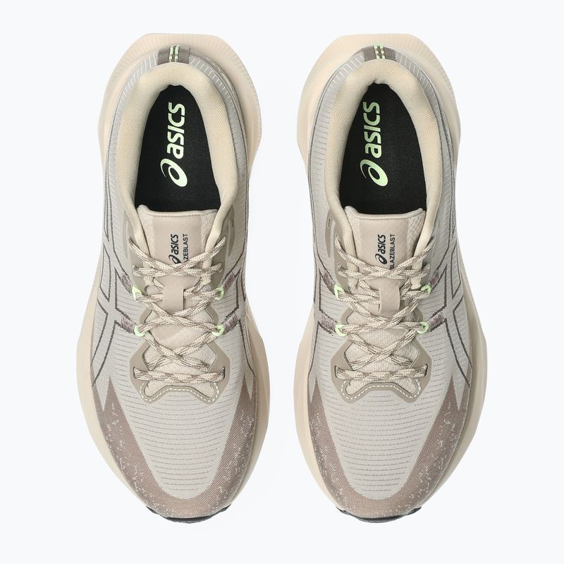 Dámske bežecké topánky Asics Blazeblast simply taupe/illuminate yellow 4