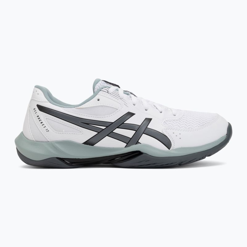 Pánske volejbalové topánky ASICS Gel-Rocket 12 white/steel grey 2