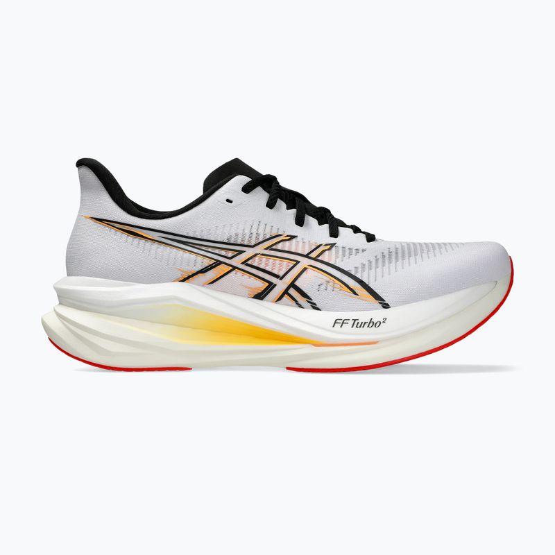 Pánske bežecké topánky ASICS Sonicblast 2 biele/oranžové štadiónové 2