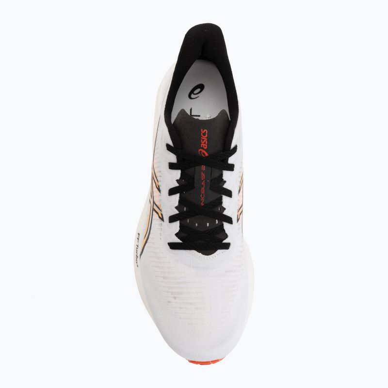 Pánske bežecké topánky ASICS Sonicblast 2 biele/oranžové štadiónové 5