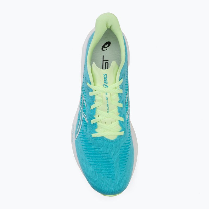 Pánske bežecké topánky ASICS Sonicblast 2 energy aqua/illuminate yellow 5