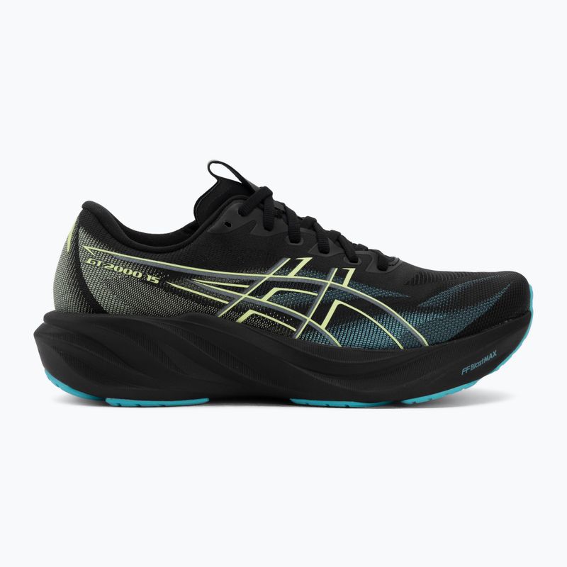Pánske bežecké topánky Asics Gt-2000 15 Black/Energy Aqua 2