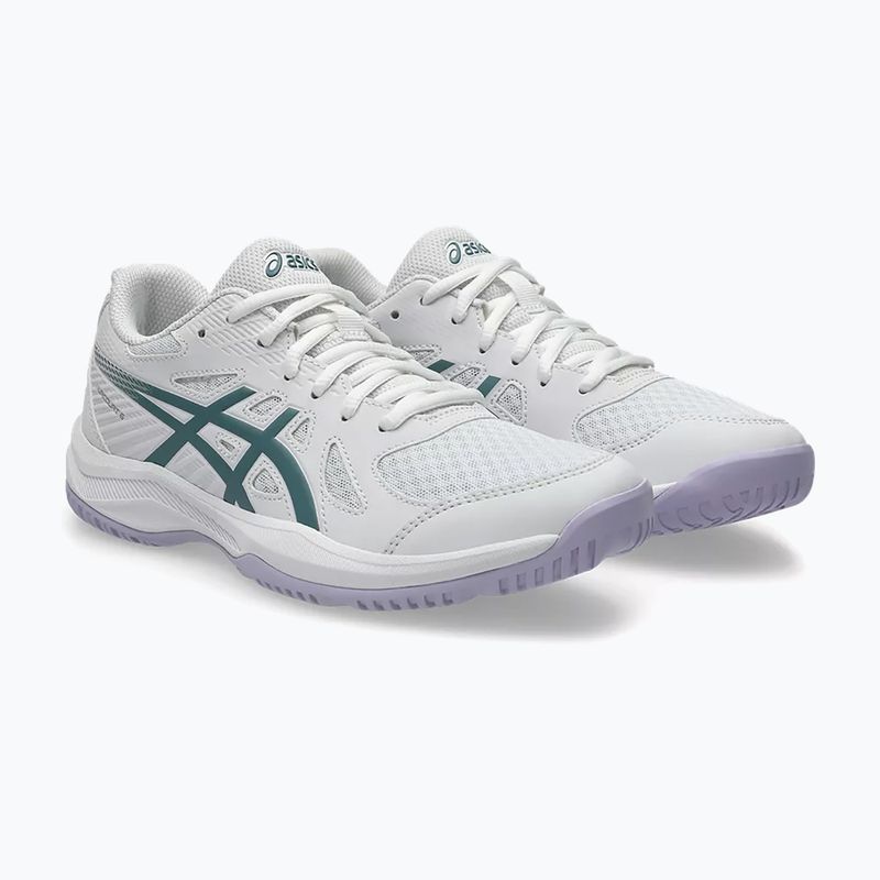 Dámske topánky ASICS Upcourt 6 white/foggy teal 3