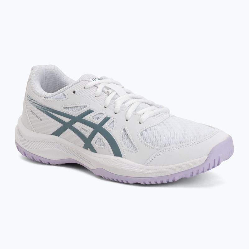 Dámske topánky ASICS Upcourt 6 white/foggy teal