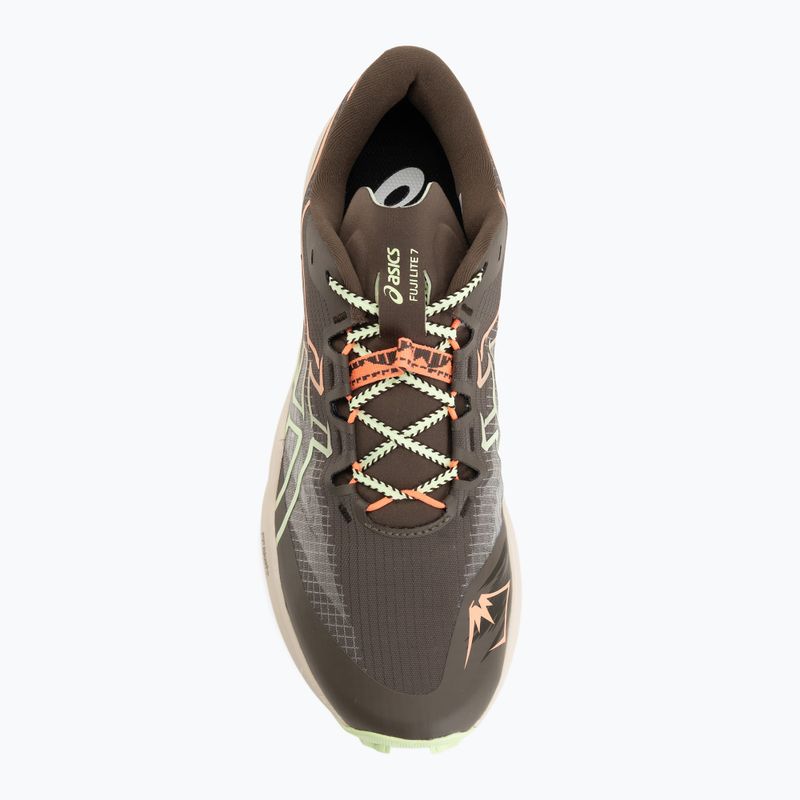 Bežecké topánky Asics Fuji Lite 7 kuriiro brown/illuminate yellow 5