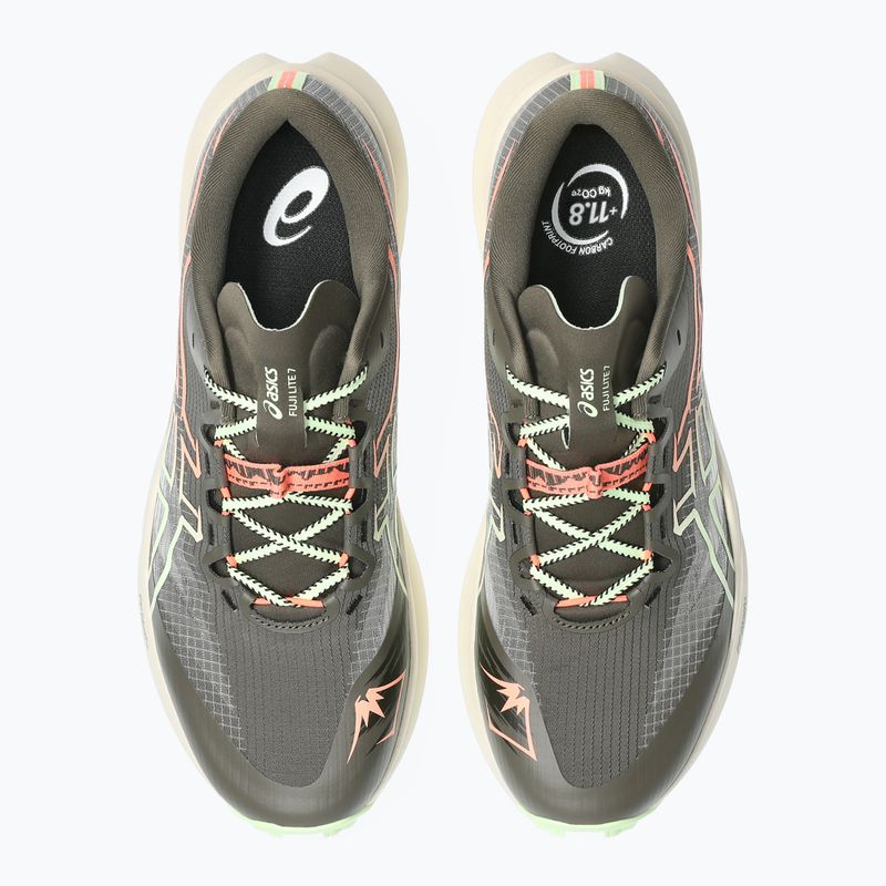 Bežecké topánky Asics Fuji Lite 7 kuriiro brown/illuminate yellow 4
