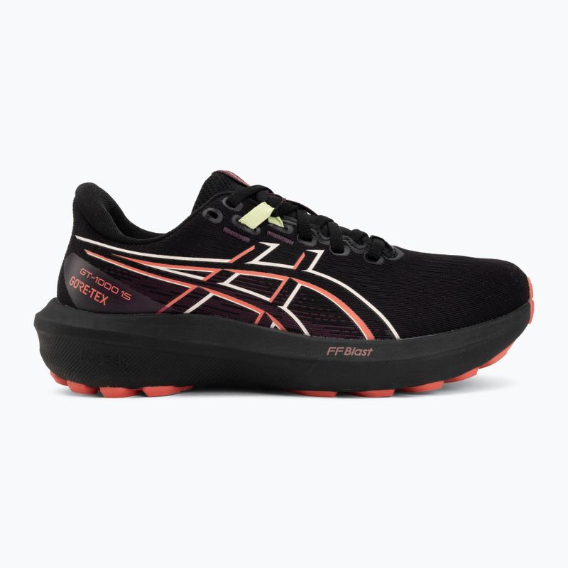 Dámske bežecké topánky ASICS GT-1000 15 GTX black/dark aubergine 2