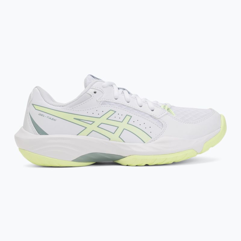 Dámske volejbalové topánky ASICS Gel-Task 5 white/illuminate yellow 2