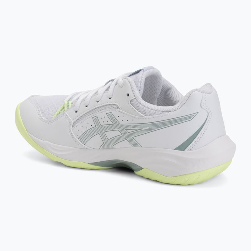 Dámske volejbalové topánky ASICS Gel-Task 5 white/illuminate yellow 3