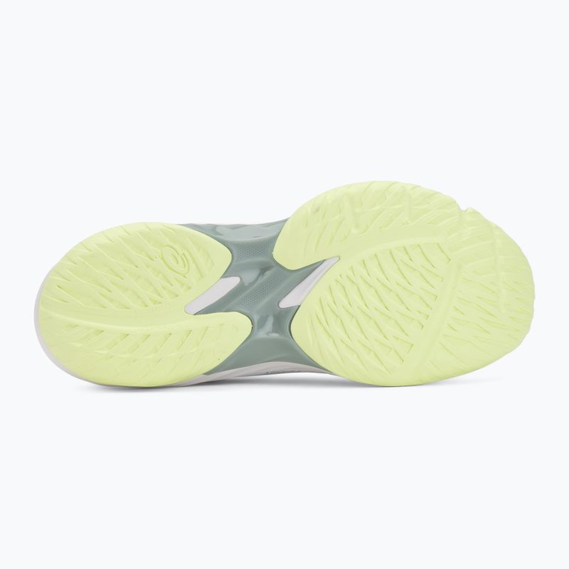 Dámske volejbalové topánky ASICS Gel-Task 5 white/illuminate yellow 4