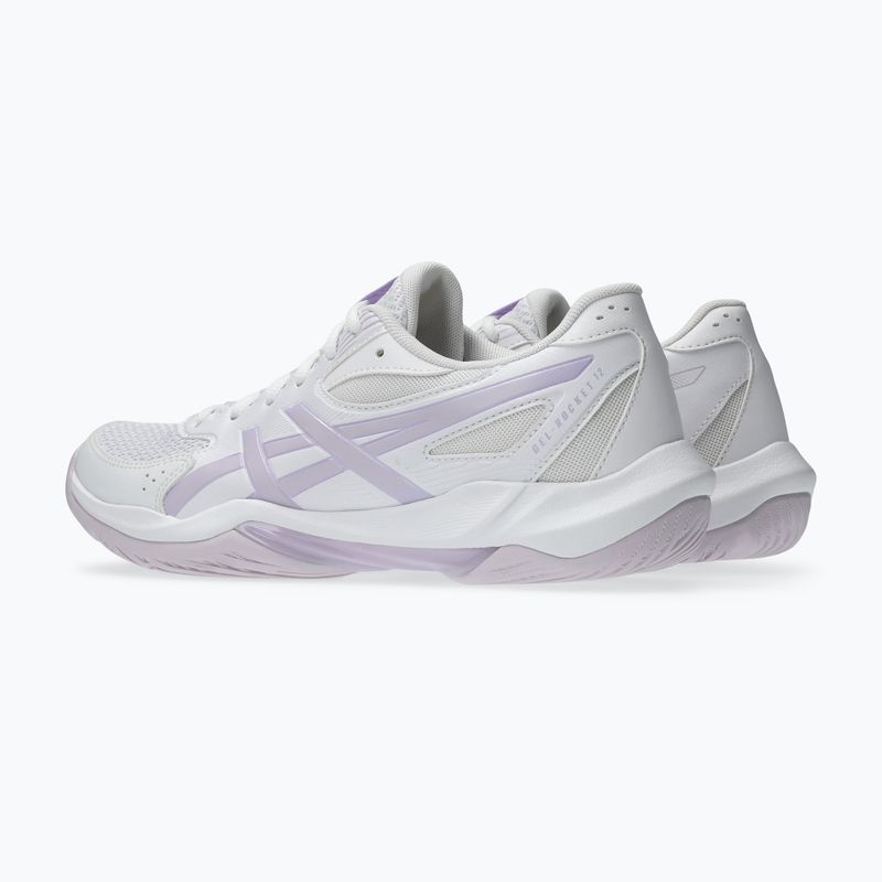 Dámske volejbalové topánky ASICS Gel-Rocket 12 white/dahlia 4