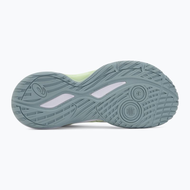 Dámske volejbalové topánky ASICS Gel-Tactic 13 white/illuminate yellow 4