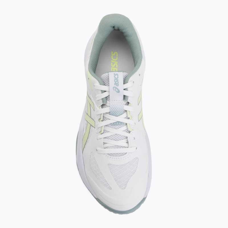 Dámske volejbalové topánky ASICS Gel-Tactic 13 white/illuminate yellow 5