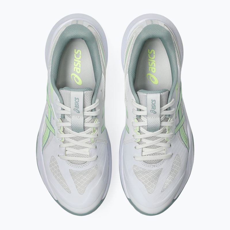 Dámske volejbalové topánky ASICS Gel-Tactic 13 white/illuminate yellow 7
