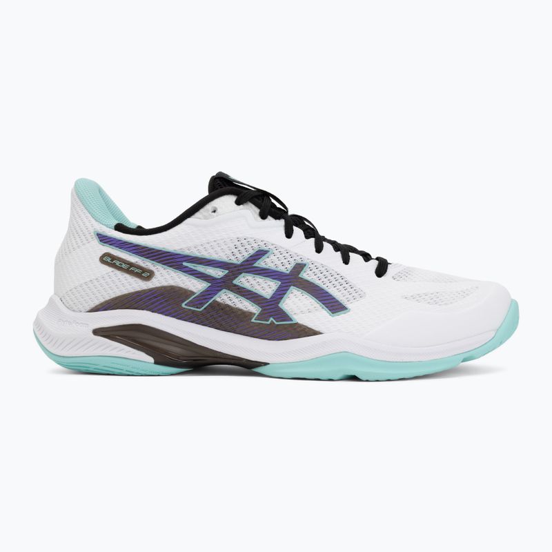 Pánske volejbalové topánky ASICS Blade FF 2 white/radiant amethyst 2