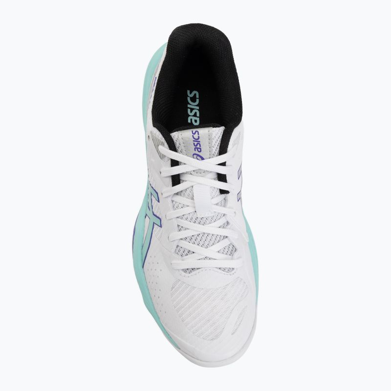 Dámske volejbalové topánky ASICS Beyond FF 2 white/illuminate mint 5