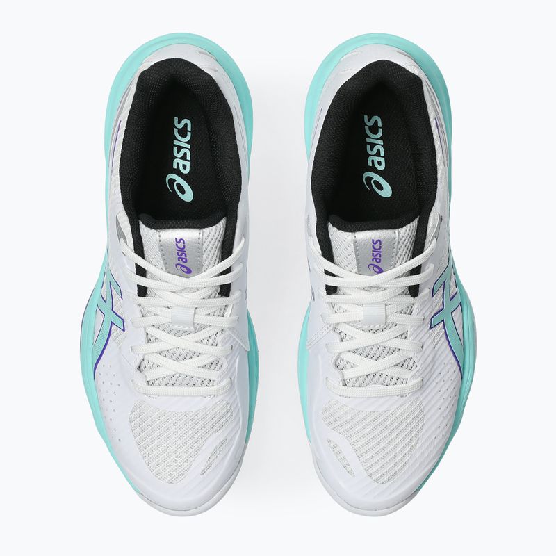 Dámske volejbalové topánky ASICS Beyond FF 2 white/illuminate mint 4
