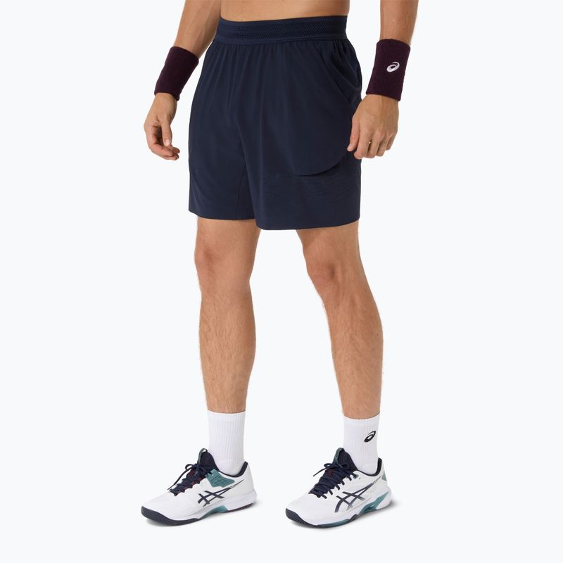 Pánske tenisové šortky ASICS Match Laser Cut 7IN 4