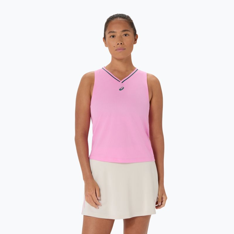Dámske tenisové tričko ASICS Padel Court bez rukávov W bubblegum