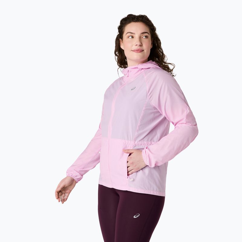 Dámska bežecká bunda ASICS Road Packable Jacket hazy lilac 4