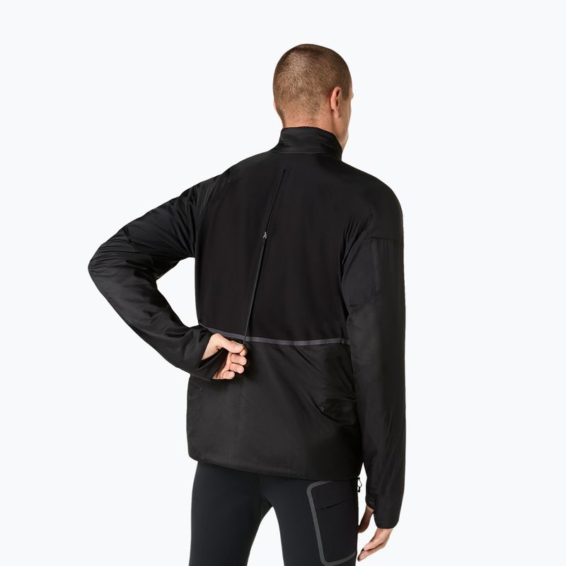 Pánska bežecká bunda ASICS Road Winter Jacket performance black 5