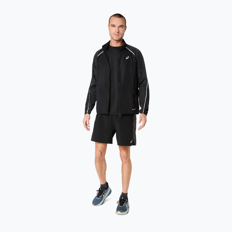 Pánska bežecká bunda ASICS Road Lite-Show Jacket performance black 2