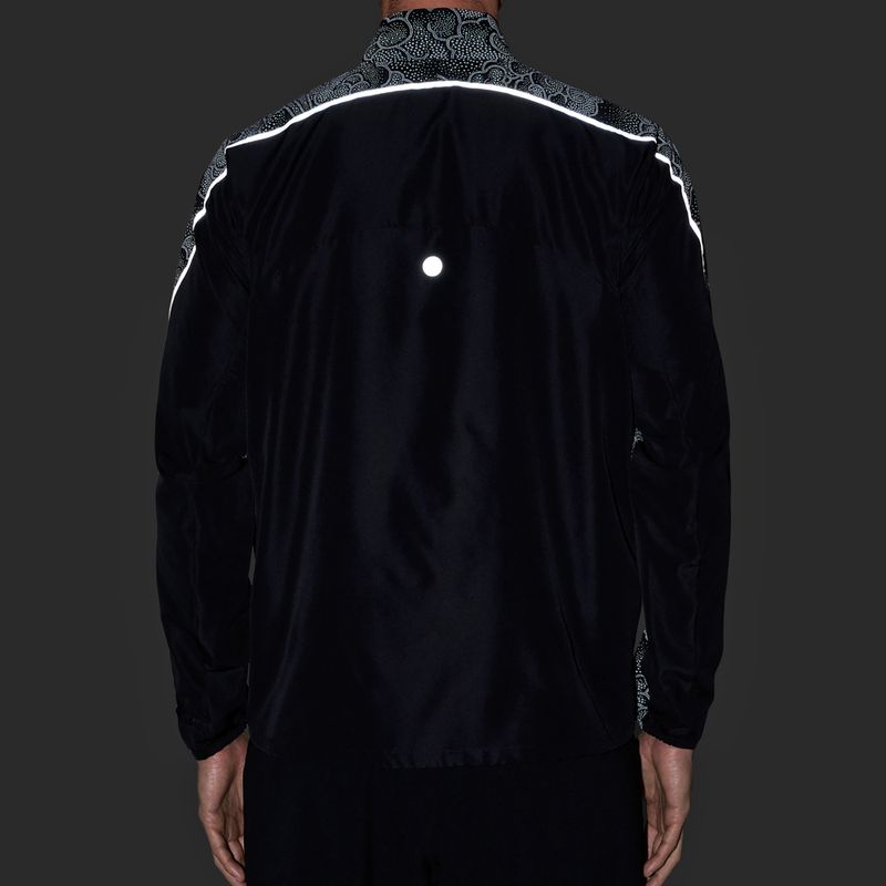 Pánska bežecká bunda ASICS Road Lite-Show Jacket performance black 7