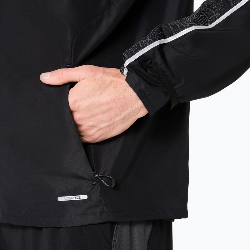 Pánska bežecká bunda ASICS Road Lite-Show Jacket performance black 8
