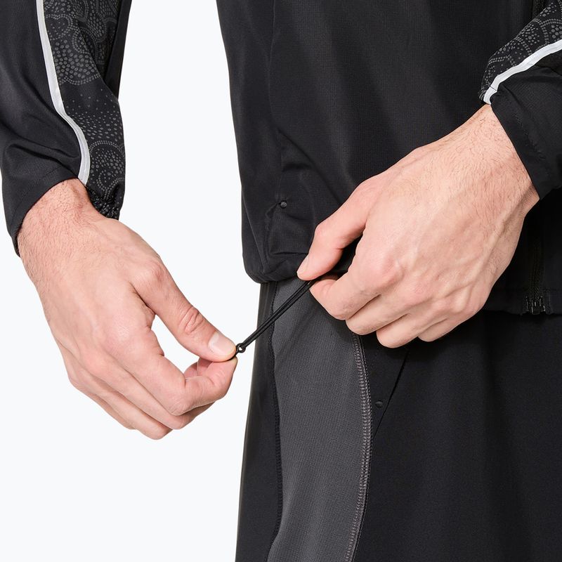 Pánska bežecká bunda ASICS Road Lite-Show Jacket performance black 9