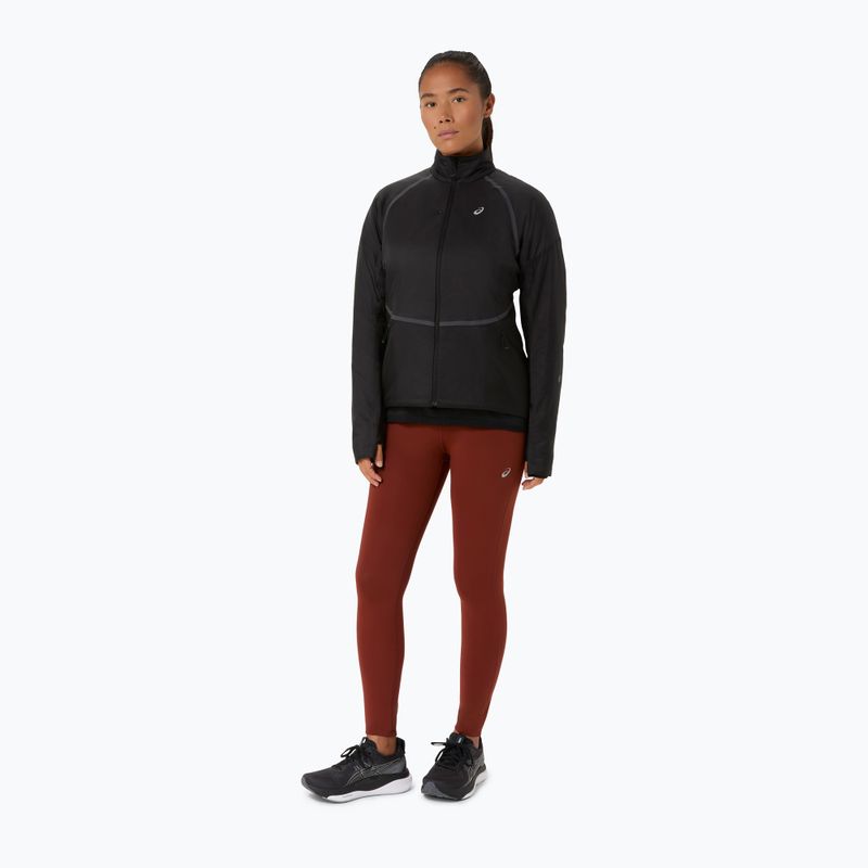 Dámske bežecké legíny ASICS Road Winter High Waist singed red 2