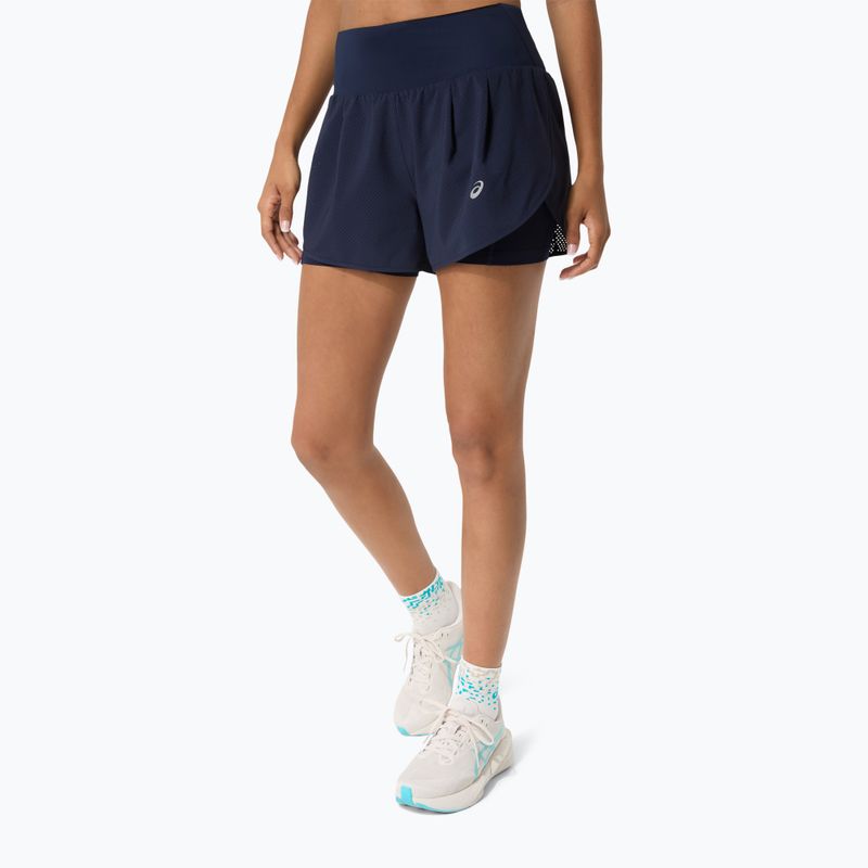 Dámske bežecké šortky Asics Road 2-N-1 3.5In Short Midnight 3