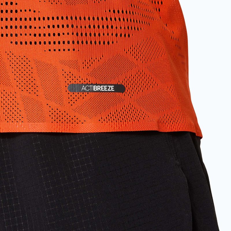 Pánska bežecká tričko ASICS Metarun Singlet cherry tomato 6
