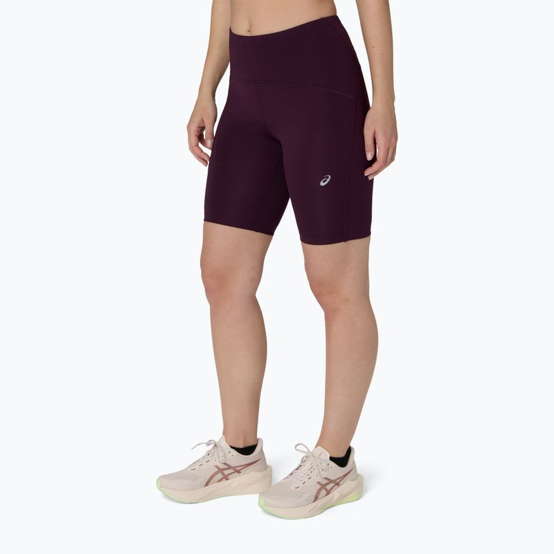 Dámske bežecké šortky Asics Road High Waist 8In Sprinter dark aubergine 4