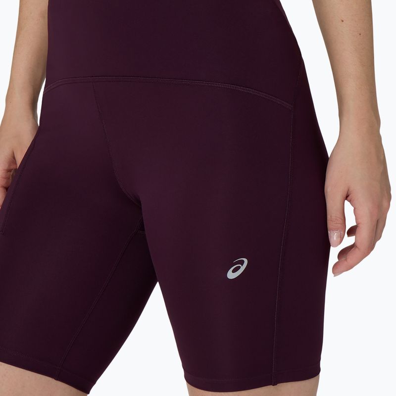 Dámske bežecké šortky Asics Road High Waist 8In Sprinter dark aubergine 5