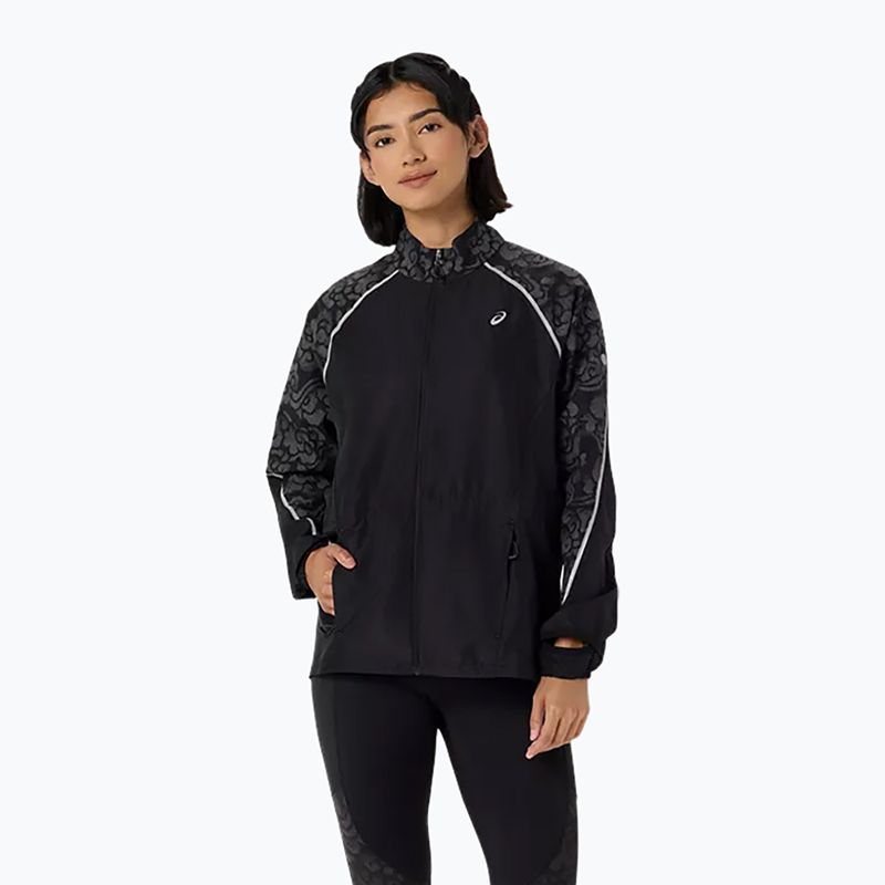 Dámska bežecká bunda ASICS Road Lite-Show Jacket performance black