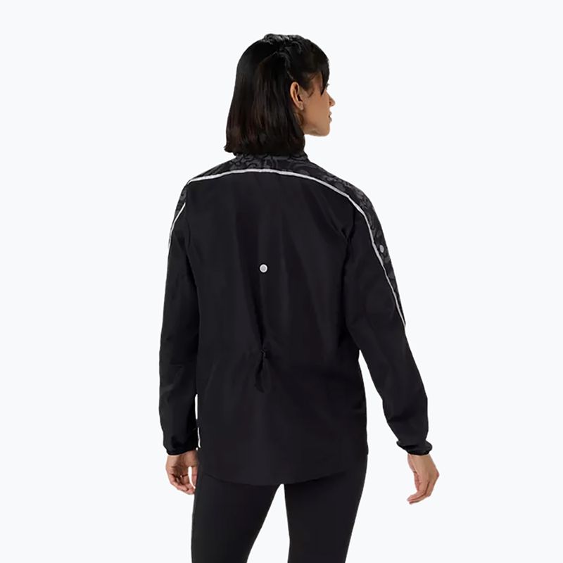 Dámska bežecká bunda ASICS Road Lite-Show Jacket performance black 2