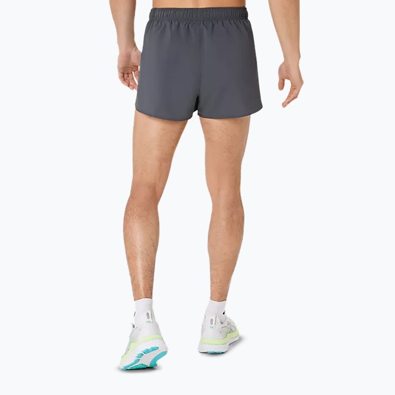 Pánske bežecké šortky Asics Core Split Short Carrier Grey 2