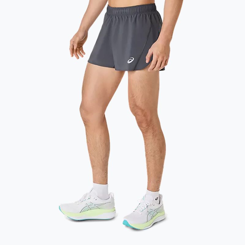 Pánske bežecké šortky Asics Core Split Short Carrier Grey 3