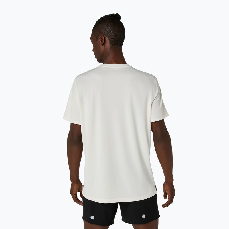 Pánske bežecké tričko Asics Fujitrail Logo Ss Top Cream 3