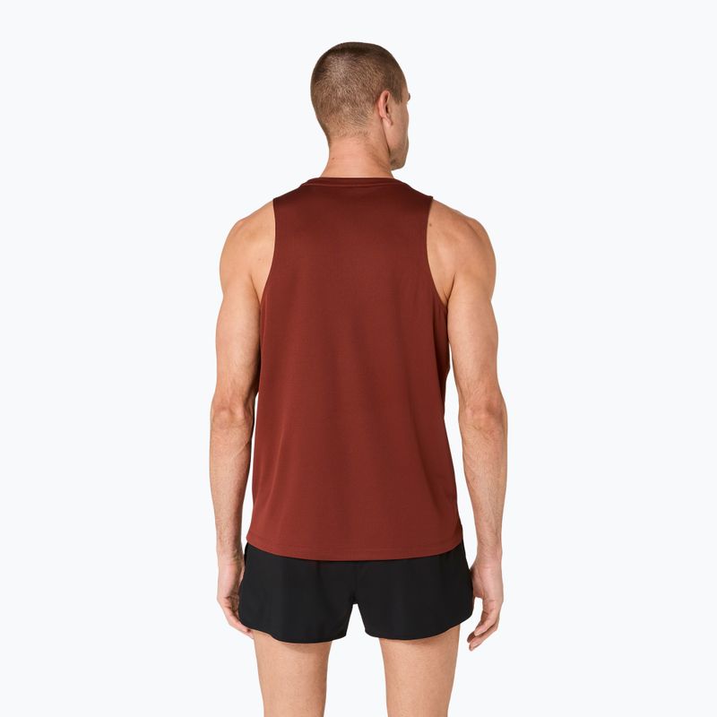 Pánske bežecké tričko ASICS Core Singlet singed red 3