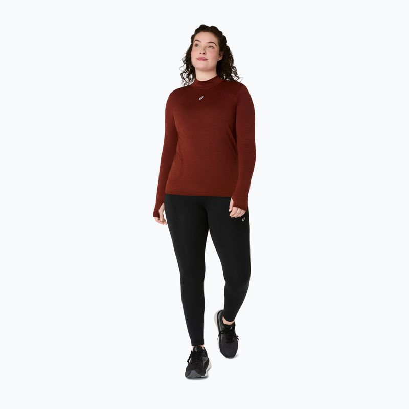 Dámska termo bielizeň ASICS Road Winter Seamless Top singed red 2