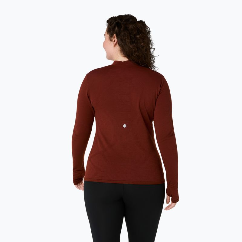 Dámska termo bielizeň ASICS Road Winter Seamless Top singed red 3