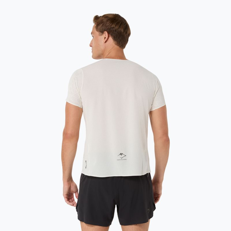 Pánska bežecká tričko ASICS Fujitrail Elite Graphic cream 3
