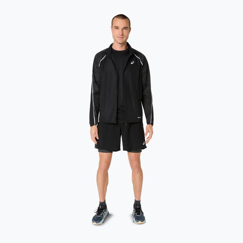 Pánske bežecké tričko ASICS Road Lite-Show Top Performance Black 2
