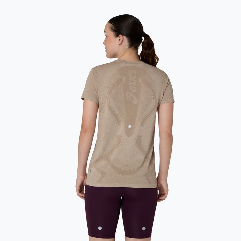Dámske bežecké tričko Asics Road Seamless Ss Top greige 3